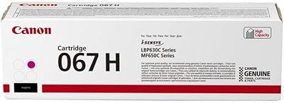 Canon 067H Toner Cartridge Original Magenta High Yield