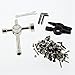 Team Losi 8IGHT 4.0 Buggy 1/8: Screw & Tool Kit, 8mm/10mm/17mm 4-Way Wrench