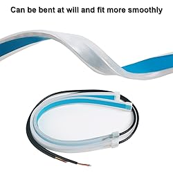 LED Headlight Strip Tube Light, 24 Inch Flexible