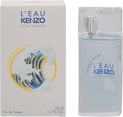 Kenzo L'Eau Par Kenzo Hyperwave EDT 50ml for Men - Aquatic Fragrance