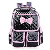 Abshoo Child School Bookbag Cute Kids School Backpacks for Girls (Black)