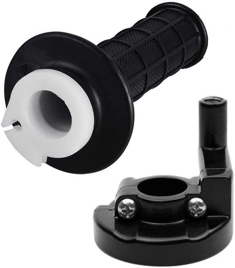 Throttle Handle Grips and Cable For ATV Quad Pit Bike Dirt Bike Baja Mini Bike Mb165 Mb200 196cc 200cc Doodlebug Bike Fit for 22mm Bar By TOPEMAI: Automotive