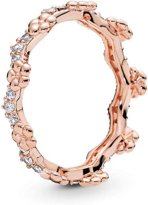PANDORA Flower Crown PANDORA Rose Ring 187924CZ Amazon.ca Clothing