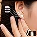 #1 Voted Magnetic Stud Earrings by Corotro | 100% Real Looking | TOP-RATED Fake Studs