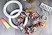 Craft Foam Wreath - 4-Pack Polystyrene Foam Ring for DIY Arts and Crafts, Floral Projects, Wedding and Home Decorations, 13.7 x 13.7 x 1.7 inches