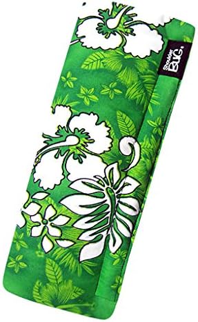 Shoulder Bug Seat Belt Shoulder Pad Hibiscus Green