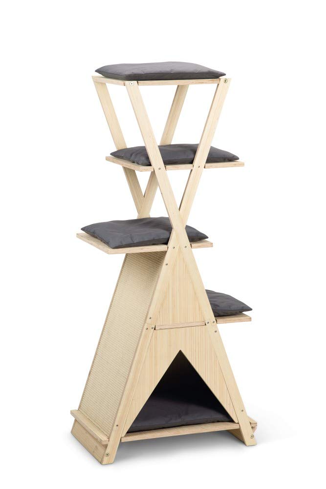 Beeztees K&Bz Mirza Wood Scraper 60 x 40 x 13 300 g