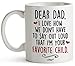 LiliWair Gifts For Dad From Daughter Son for Christmas, Dad Gifts, Father Coffee Mug for Husband from Wife Happy Funny First Birthday Mugs For Father, Daddy Stepdad Stepfather Step Dad's Presents Cup