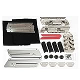 Saddlebags Hardware Metal Latch Cover Kit for Harley Davidson Touring Saddle Bag 1993-2013