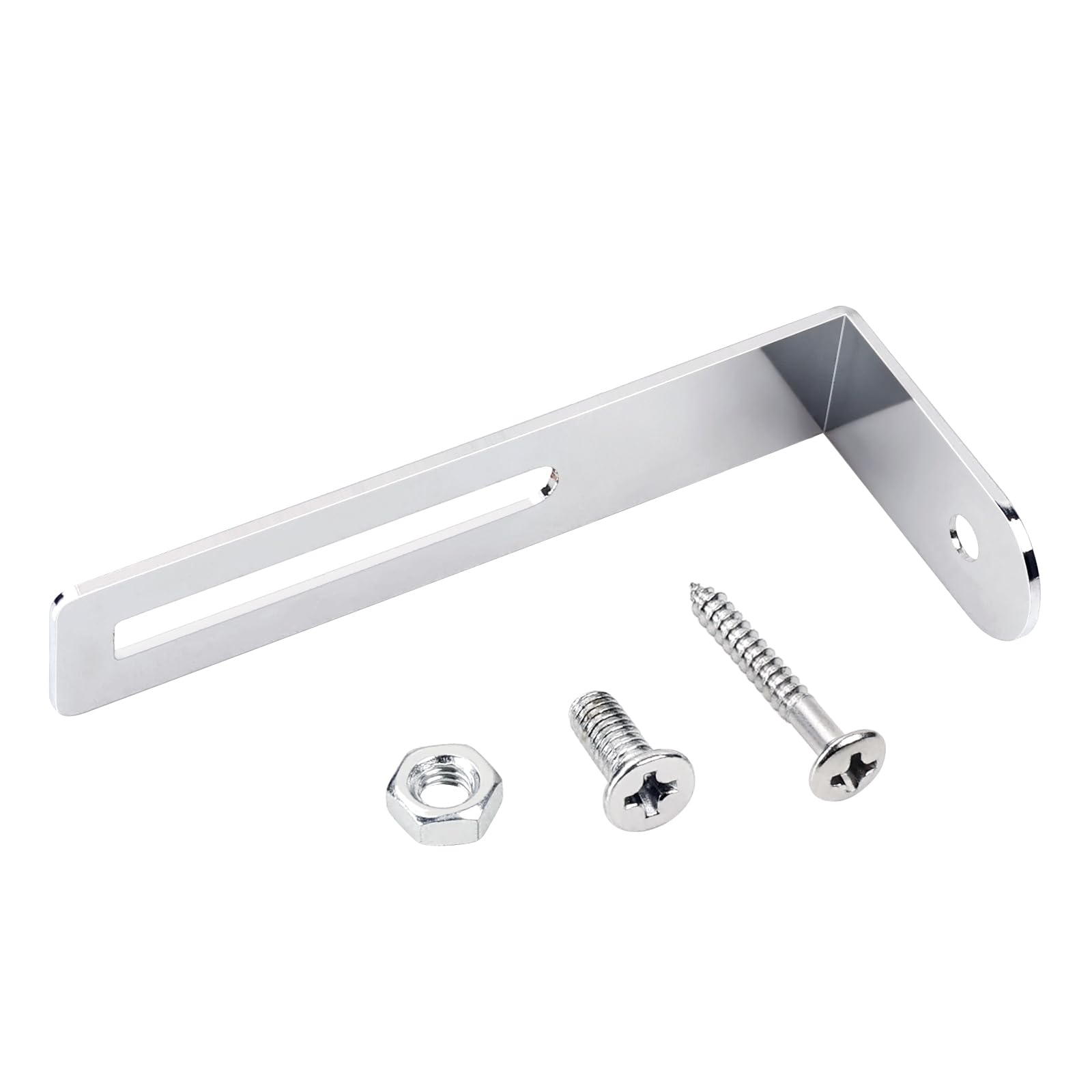 Banworks Metal Support Bracket for Electric Guitar Pickguard - Compatible with EPI Epiphone Les Paul LP Style Guitars JT/HBZJ-01 Chrome