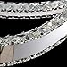 Ganeed Chandeliers,Crystal Glass Chandelier,Pendant Lighting Ceiling Lights Fixtures for Living Room Bedroom Restaurant Porch Dining Room,One Rings (Dia 11.8