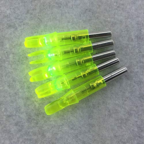 image for Cumtur Arrows and Parts,12PCS/Set Super Bright LED Luminous Arrow Nock