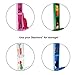 Strictly Briks Toy Building Block - Classic Stackable Baseplates 6x6 Inch Brik Tower for Baby,Kid, 6 Baseplates & 50 Stackers - Clear Colors, 56 Pc