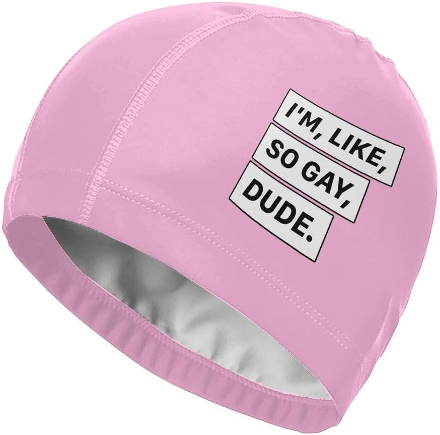 funny swim caps