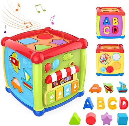 eErlik Importerd Toys Importerd Toys Activity Pyramid Playset with Lights and Music (Random Colour)