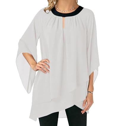 magliette cotone manica tre quarti