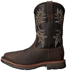 Ariat Mens WorkHog Wide Square Toe Waterproof Work