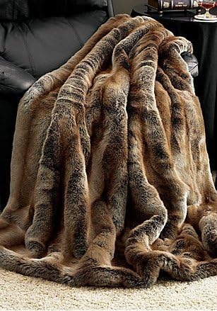 Artificial fur, quilt, blanket, home blanket, air conditioner quilt,Brown Stripe,200cmX150cm