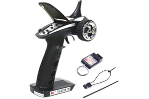 GoolRC Flysky FS-GT2B 2.4G 3CH Radio Model Remote Control Transmitter & Receiver for RC Car Boat