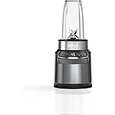 Ninja Nutri-Blender Pro - 1000W Personal Blender With Auto-IQ, 2 To-Go Cups, Silver