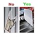 STICON 100 Pieces Vinyl Waterproof Stickers for Car, Laptop, Luggage, Skateboard, Motorcycle, Bicycle Decal Graffiti Patches (Series A)