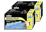 Braun Clean and Renew Cartridge, Refill, Replacement Cleaner, Cleaning Solution CCR (Pack of 10)