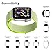 AdMaster Compatible Apple Watch Band 42mm 44mm, Soft Nylon Sport Loop Replacement Wristband Compatible iWatch Apple Watch Series 4/3/2/1 Flash Light
