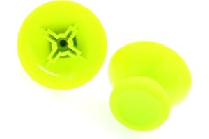 Deal4GO 2-Pack Concave Rubber Analog Thumbsticks Replacement for Xbox Series S|Xbox Series X Controller (Electric Volt), (XSSX2)