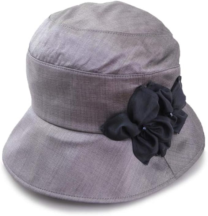 Amazon Nobrand シルクハット ダークパープル 紫 レディース 婦人 帽子 ハット Uvカット99 99 以上 1級遮光 サイズ調節可 ファッション オシャレ 母の日 プレゼント シルク 絹 エレガント 上品 Uvケア 紫外線対策 日除け 旅行 ネット通販 春夏 ハット 通販