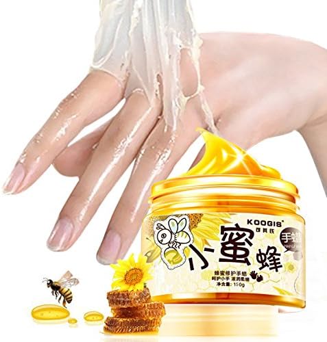Yiding Hand Wax Mask Milk &amp; Honey Peel Off Exfoliator Moisturizing Whitening Nourish Peeling Mask - 150g/ml