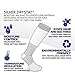 Travelsox mens Compression socks, Black, Large US
