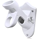 Anley Two-Position Flag Pole Holder | Mounting Bracket with Hardwares - Made of Cast Iron - Strong and Rust Free Coated - 1" 