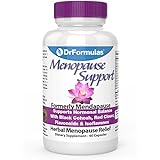 DrFormulas Menopause Supplements for Relief, Support and Weight Loss | Black Cohosh Extract for Hot Flashes, Vitamins, Dong Quai, 60 Count Complex