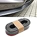 CICMOD 98''/2.5M Universal Front Bumper Spoiler Rubber Skirt Protector Lip for Cars Trucks SUV Black+Red primary