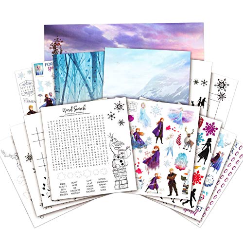 Disney Frozen Stickers Activity Coloring Book Elsa, Anna, Olaf, and