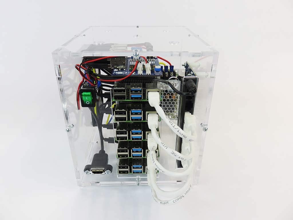 Pico 5H RPI4 4GB - Assembled Cube - 320GB Total Storage