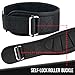 PeoBeo Weight Lifting Belt for Men and Women | 6 Inch Heavy Lift Power Weightlifting Belt for Squats, Deadlifts, Cross Training (Black, Small: 27''-31- Around Navel not Pants Size)