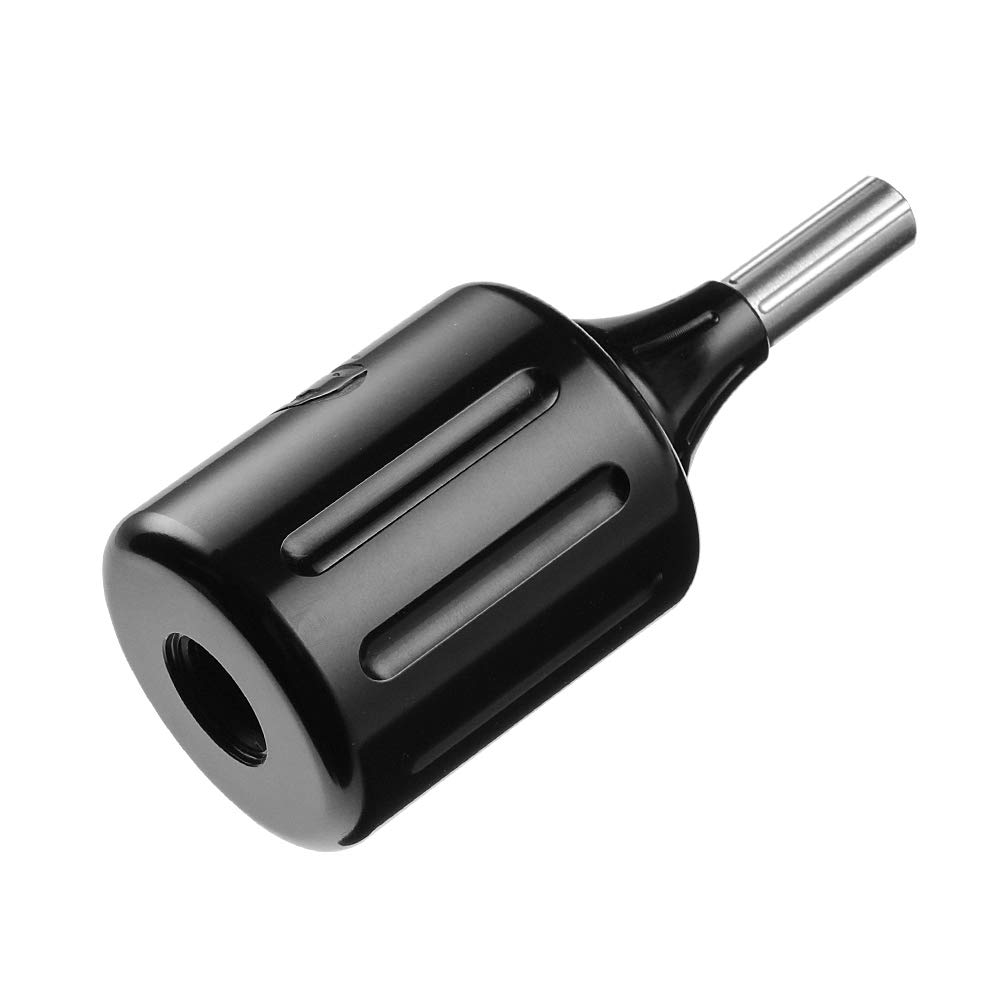 HAWINK Tattoo Cartridge Grip Adjustable Tattoo Machine Cartridge Grips Twist Rings Aluminum Alloy Black CNC-G2-1 …