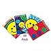4 Dozen (48) SMILEY FACE Mini Spiral NOTEBOOKS SMILE Emoticon Emoji Party FAVORS Classroom TEACHER Rewards