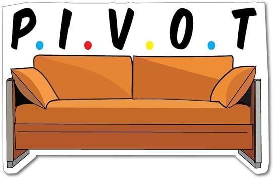 Amazon Com Friends Pivot Sofa Series Funny Car Sticker Decal