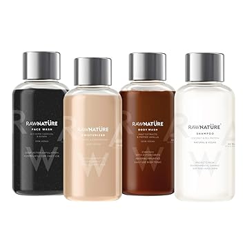 raw nature charcoal face wash