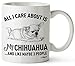 Chihuahua Mom Gifts Mug For Christmas Women Men Dad Decor Lover Decorations Stuff I Love Chihuahua Coffee Accessories Talking Art Apparel Funny Birthday Gift Home Supplies Products Dog Coffee Cup Mugs