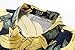 SSLR Men's Banana Short Sleeve Casual Button Down Hawaiian Shirt (Medium, Navy)