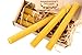 Beeswax Taper Candles 8 inch Tall Handmade Pure Bees Wax Tapers - Lead Free Cotton Wick - Six Pack - Original Bee Hive Candle for Home Décor, Meditation, Relaxation - no Petroleum - Hypoallergenic