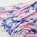 RXRXCOCO Womens Padded Push-up Bikini Set Bathing Suits Two Pieces Swimsuit Pink
