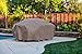 Duck Covers Elite Rectangle / Oval Patio Table & Chair Set Cover with Inflatable Airbag to Prevent Pooling, 96-Inch