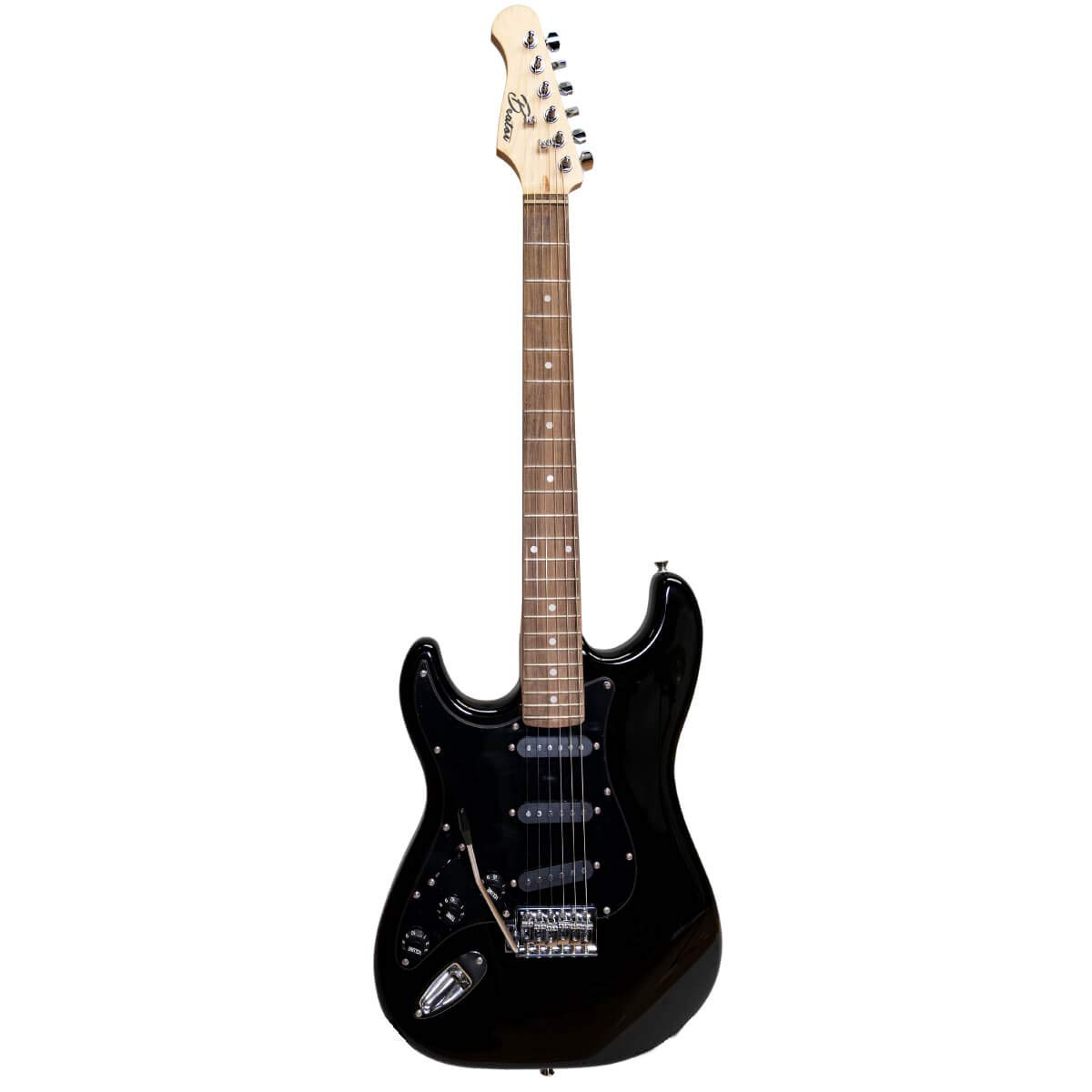 Beaton Legend Left BK - Electric Guitars Strat-Style Lefthand Black