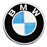 BMW Embroidered Iron on Patch ,Sew On Car Logo Clothes Clothing Motorcycle
