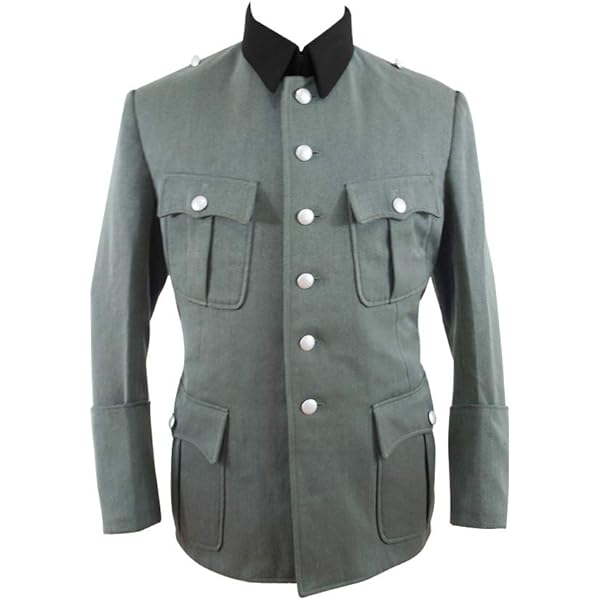 WW2 WWII German Elite M36 Officer Gabardine Tunic Black