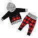 Valentines Baby Boys Girls Clothes Long Sleeve Hoodie Tops Sweatsuit Pants Outfit Set